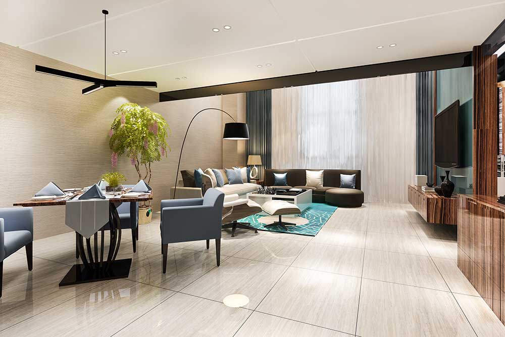 Adani Dharavi Mumbai modern bedroom interior